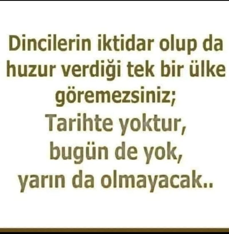 Net..
Yok!
#MuhalefetTekYürekOl