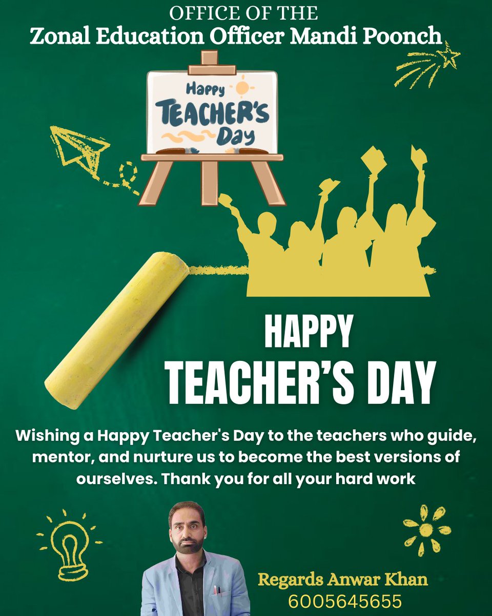 zeomandi's tweet photo. Happy Teachers Day https://t.co/CJhUIVjLCw