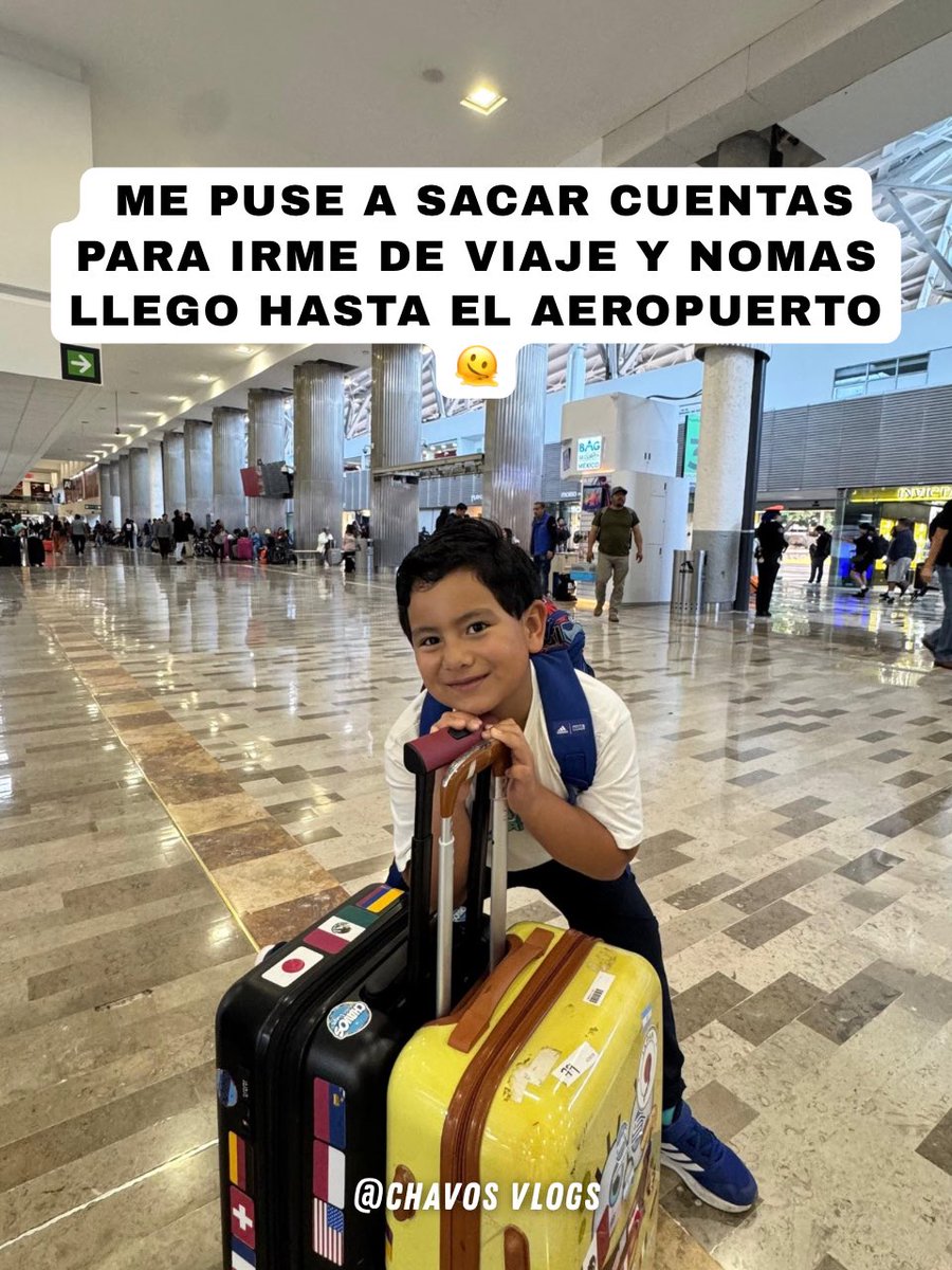 chavosvlogs's tweet photo. 😅 No alcanza para más 😂
#Viajes 
#Tendencia https://t.co/GcQZWAzYLq