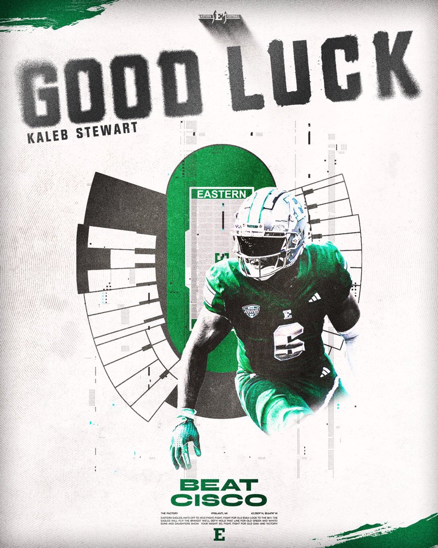 Kaleb Stewart (@nolimitkaleb_) on Twitter photo Appreciate the love from Eastern Michigan. #GoEagles #Grateful <a href="/CoachSDugan/">Sean Dugan</a> Appreciate the love from Eastern Michigan. #GoEagles #Grateful <a href="/CoachSDugan/">Sean Dugan</a>