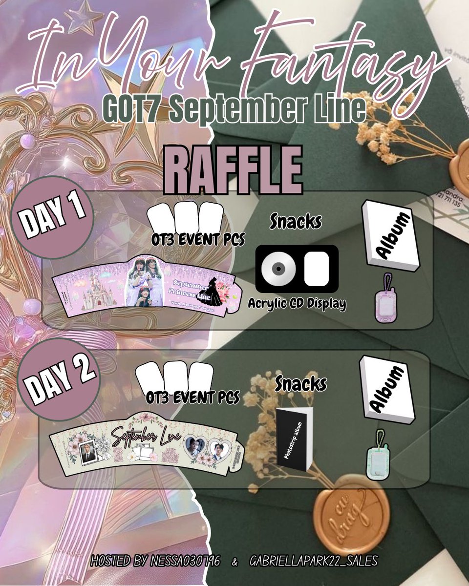 💚 Cupsleeves, Tiers, and raffles reveal 💚

Mark your calendars and join us next weekend~ 

⚠️more information about TIERS AND RAFFLES can be found in my bio link⚠️