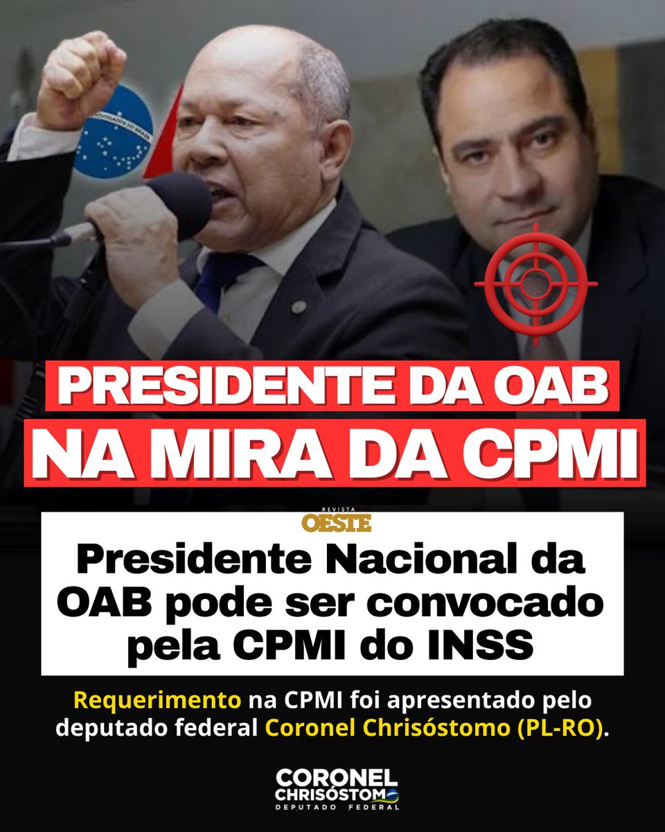 Coronel Chrisóstomo tweet media