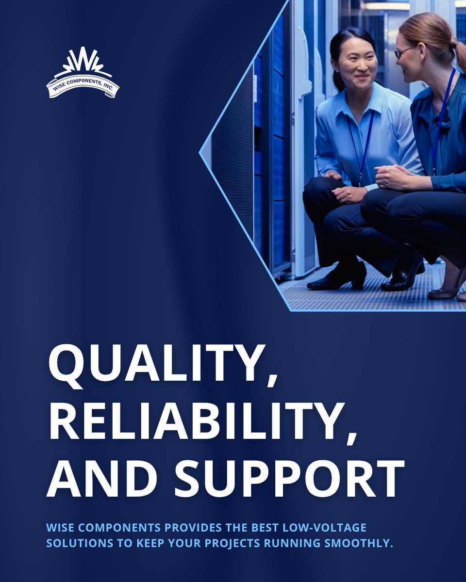WiseComponents's tweet image. Why Choose Wise Components? 🏆 Quality, reliability, and support. Wise Components provides the best low-voltage solutions to keep your projects running smoothly. 

#WiseChoice #ContractorCommunity #WiseComponents
