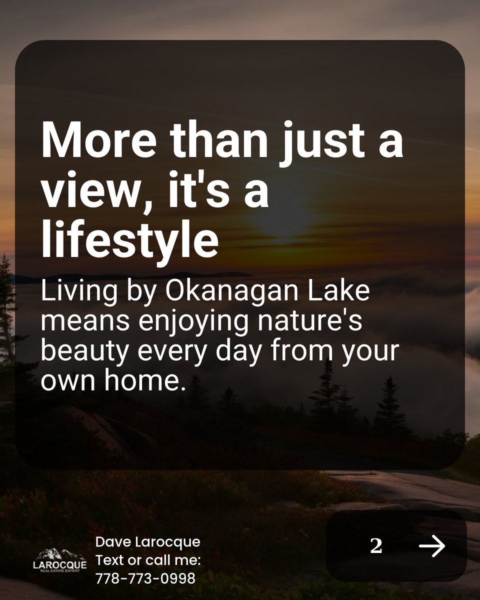 DaveLarock3's tweet photo. 🏞️ Why are Okanagan Lake views the star attraction in Kelowna real estate? Simple. Imagine waking up to sparkling waters &amp; stunning sunsets that add value to your home &amp; life! 🏡 It's more than a home; it's a lifestyle. Want to know more? Let’s chat! 778-773-0998 #KelownaViews https://t.co/nVG4I6uFSy