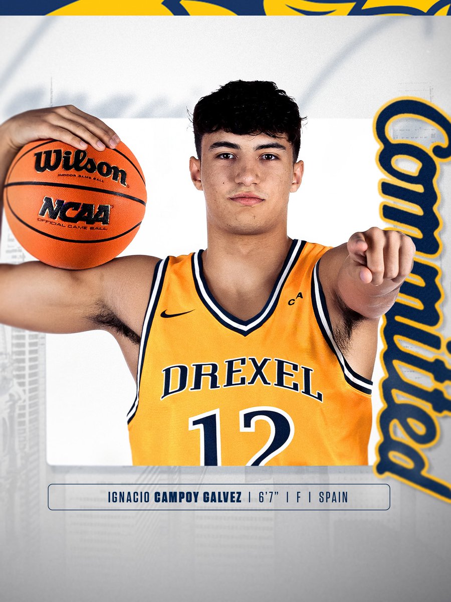 Ignacio Campoy  Galvez a 6’7” incoming freshman is headed to the City of Brotherly Love 🇪🇸✈️🏛️🔔

🏅 2025 U18 FIBA EuroBasket Champion 
🏅 2023 U16 FIBA EuroBasket Champion
🇪🇸 Played for Spain, U16, U17, and U18 national teams
U18 Real Madrid | Adidas Next Gen EuroLeague