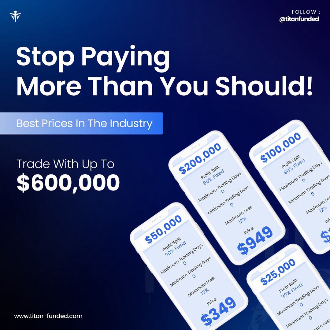 🚀 Stop waiting. Get funded today with Titan Funded!
Trade with real capital and unlock your potential.

🌐 titan-funded.com

#TitanFunded #Forex #ForexTrading #ForexTrader #FundingTraders #PropFirm #TradingCapital #GetFunded