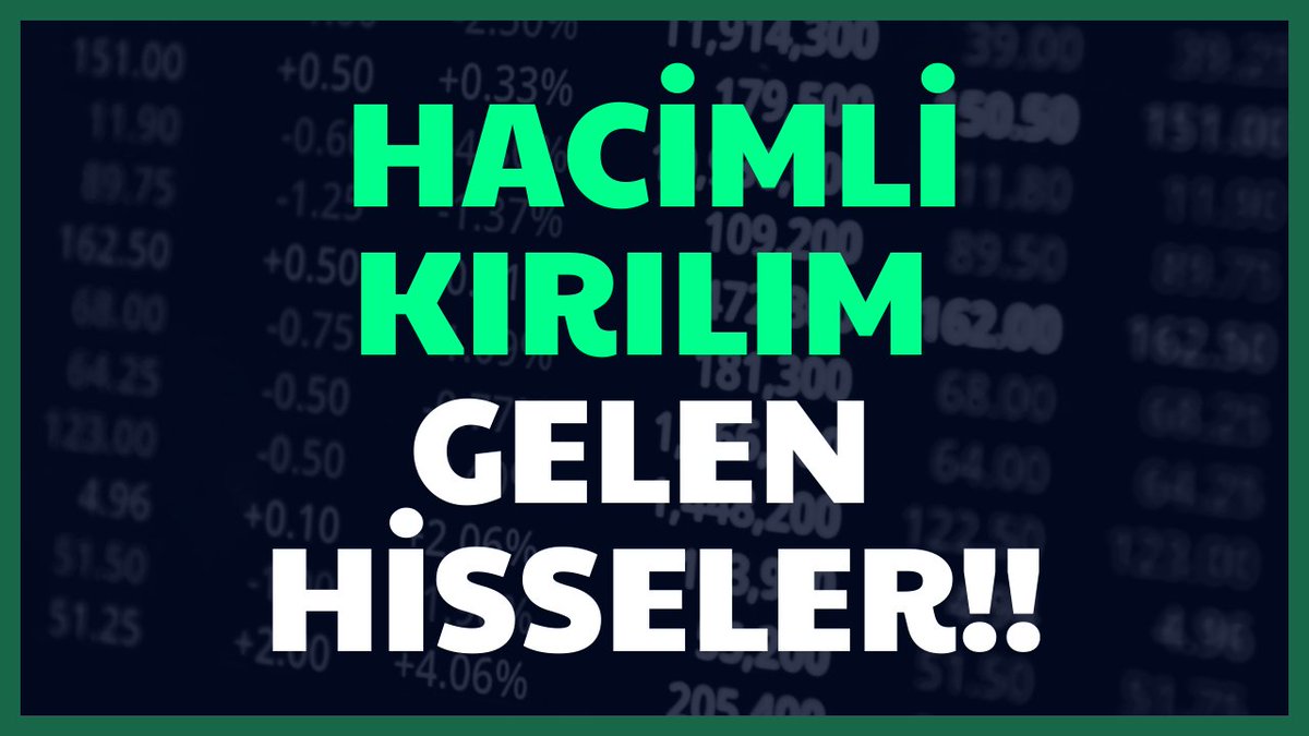 "HACİMLİ KIRILIM GELEN HİSSELER" başlıklı youtube videosu yayında değerli dostlarım. Videoda  #bist100  
#ybtas
#ayen
#thyao 
#BLCYT 
#EGPRO 
#tmpol hisselerini inceledim. Videoyu sonuna kadar izlemenizi tavsiye ederim. Güzel bir video oldu.İyi seyirler.
youtu.be/myq-r-yZAnU