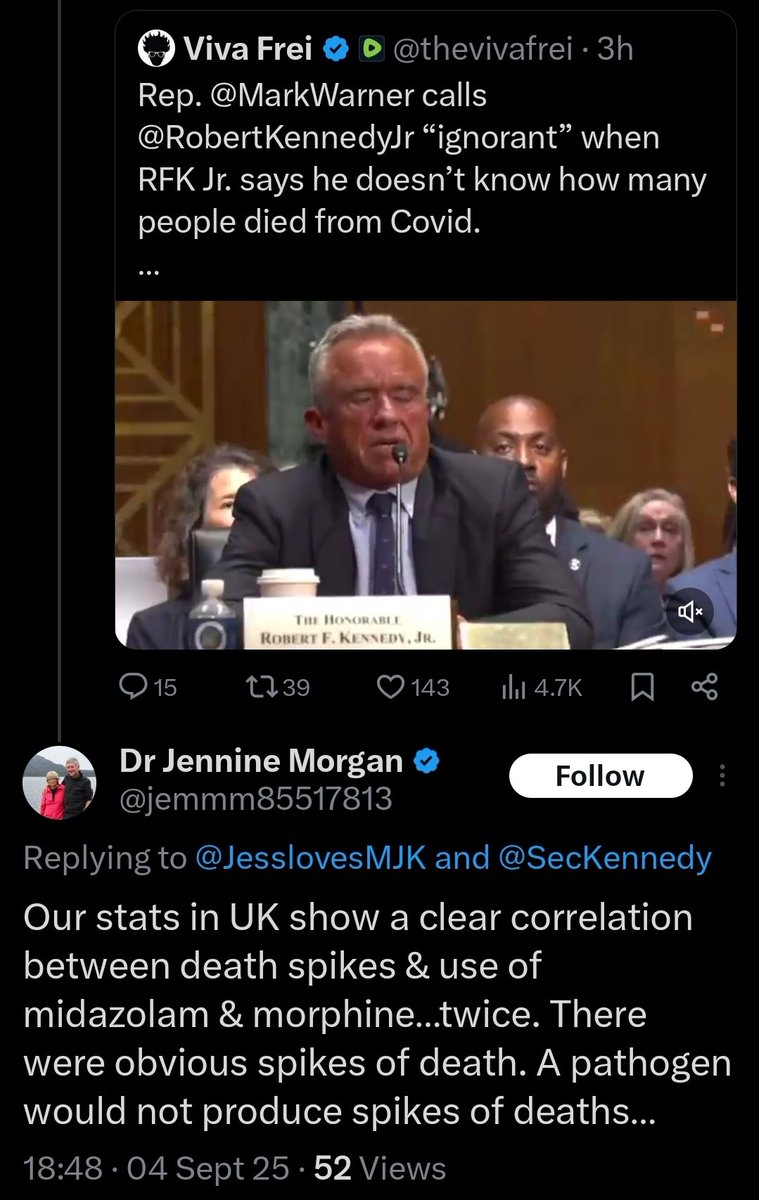 Retired GP 🤦‍♂️
How can a GP be surprised that use of palliative care drugs correlate with mortality?
<a href="/jemmm85517813/">Dr Jennine Morgan</a>