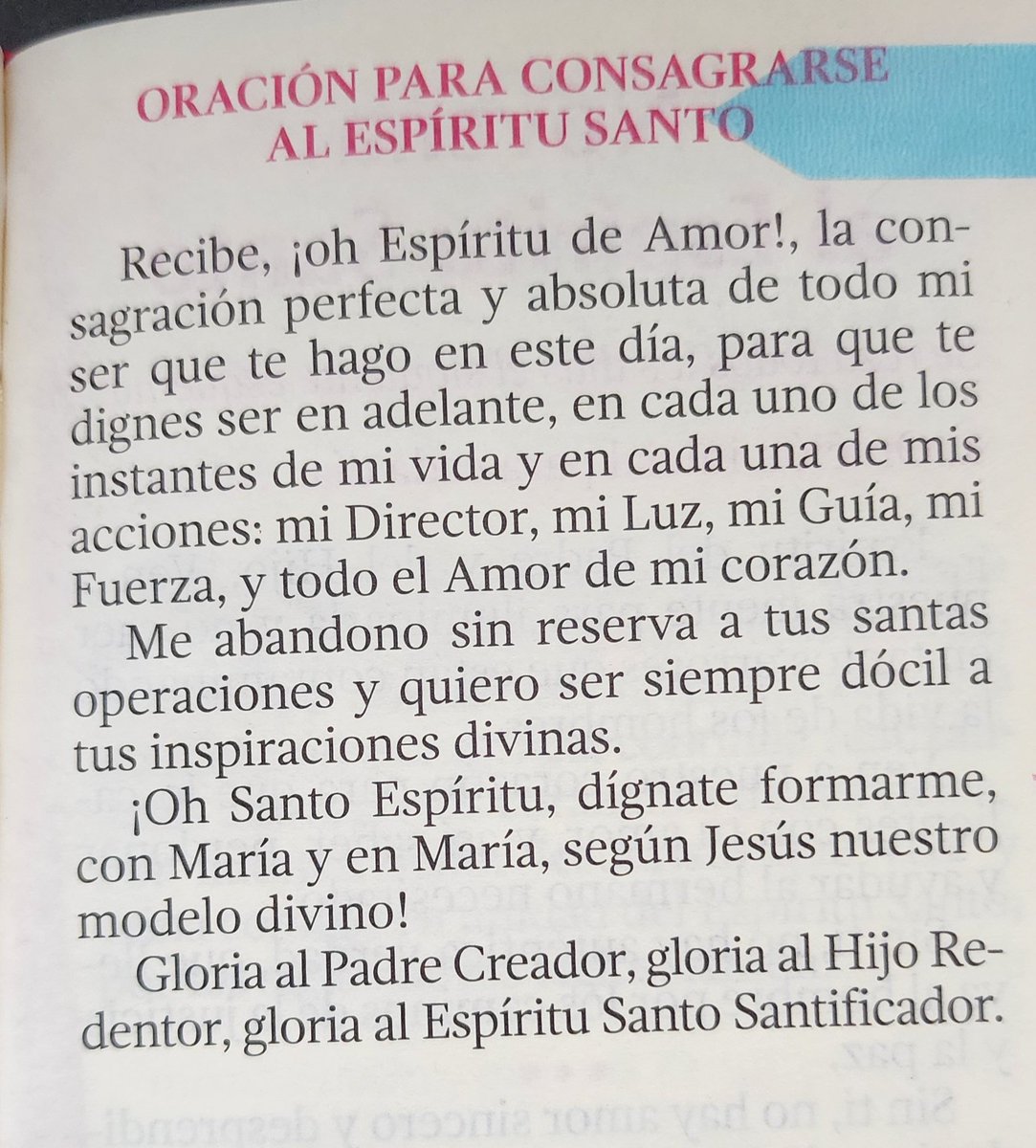 Consagración al Espíritu Santo 
<a href="/PattyAsulep/">🪅Patty Asulep</a>