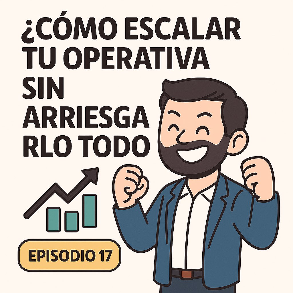 📈 #TradingPodcast Episodio 17: 

Escala sin arriesgarlo todo

• % riesgo constante 
• Liquidez/Slippage 
• DD &amp; Pérdida diaria 
• Equity steps

▶️ youtu.be/ioz9w1Rqzls  | 

📲 t.me/tradingsignals… | 

🔗 partner.bitget.com/bg/12G2CX