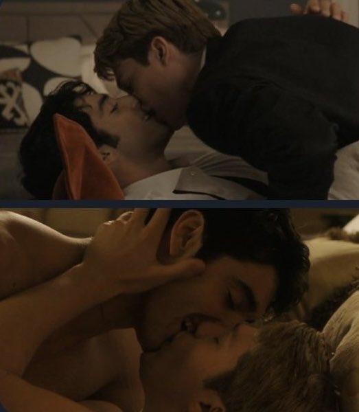 The way he’s always smiling into the kisses ☹️☹️☹️☹️