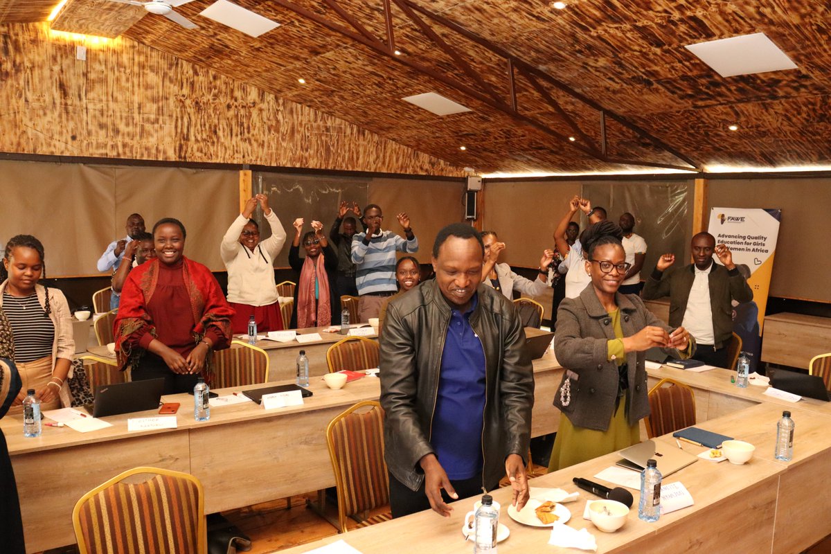 <a href="/fawekenya/">FAWE Kenya Chapter</a> joined the 4-day SRHR &amp; Advocacy Capacity Building Training in Machakos organized by <a href="/FAWEAfrica/">FAWE Africa</a> 
From AU CEVAWG, GBV &amp; advocacy skills to futures-thinking, donor reporting &amp; safeguarding  we are building stronger voices for girls’ education &amp; SRHR.