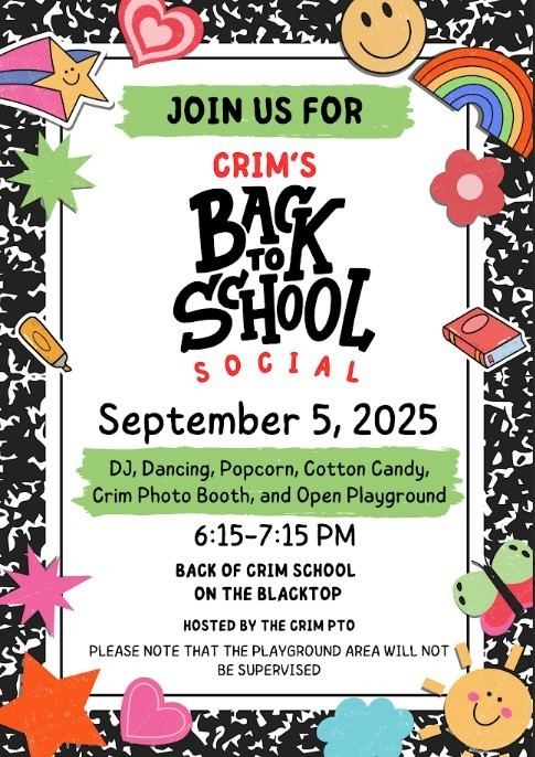 Our first Spirit Day of the year is tomorrow, Friday, September 5th.  We hope to see you at our PTO Back-to-School Social tomorrow night from 6:15-7:15pm on the back blacktop!