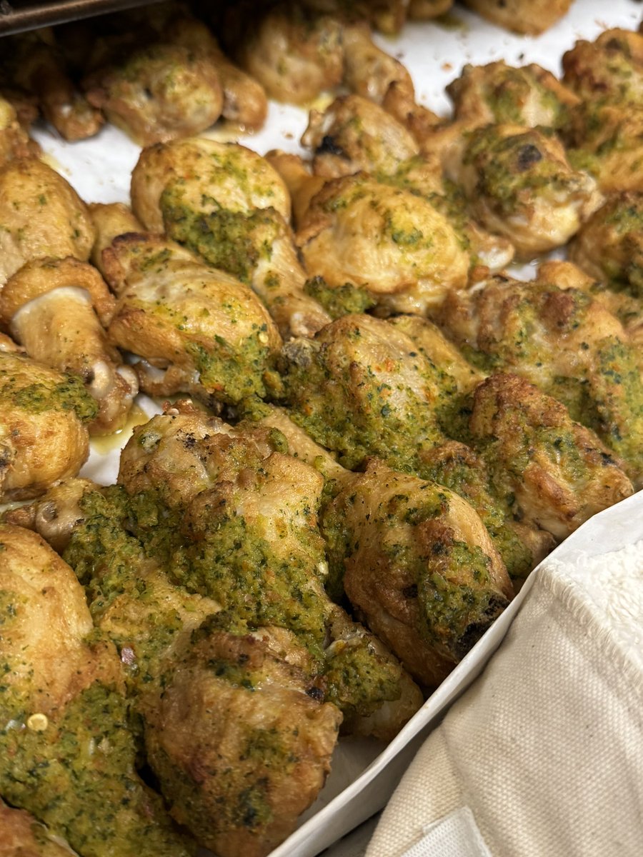 Sofrito Chicken has become a regular on the menu because it is fire. Add the love energy that our team puts into the fresh preparation and you have success. <a href="/TerangaAcademy/">BGISD Teranga Academy</a> myschoolmenus.com/organizations/…
