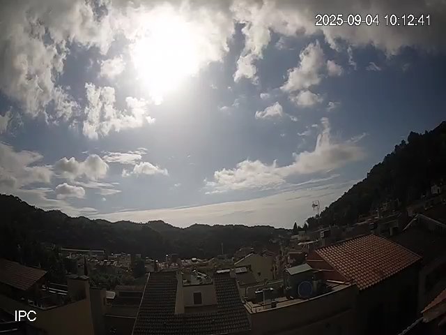 MeteoAdM's tweet image. #Bonvespre des de la part alta d'#ArenysdeMunt Després d'un dia ⛅🌤️ amb un pèl més de calor que ahir (27,7°C) Segueix el fil👇