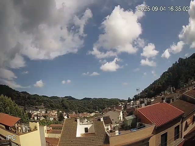 MeteoAdM's tweet image. #Bonvespre des de la part alta d'#ArenysdeMunt Després d'un dia ⛅🌤️ amb un pèl més de calor que ahir (27,7°C) Segueix el fil👇