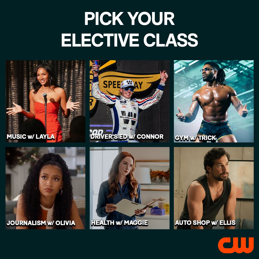 New semester, new era. #TheCW #BackToSchool