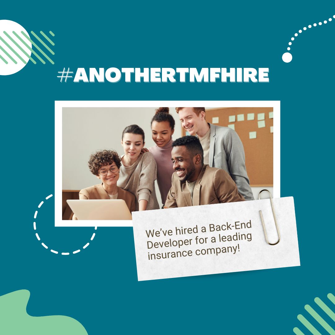 TMFloydandCo's tweet image. Back at it again with #AnotherTMFHire! 🎉 We’re excited to welcome a Back-End Developer who’s bringing their expertise to a leading insurance company right here in South Carolina. #TechTalent #BackEndDeveloper #SouthCarolinaJobs #WeAreHiring #TechCareers