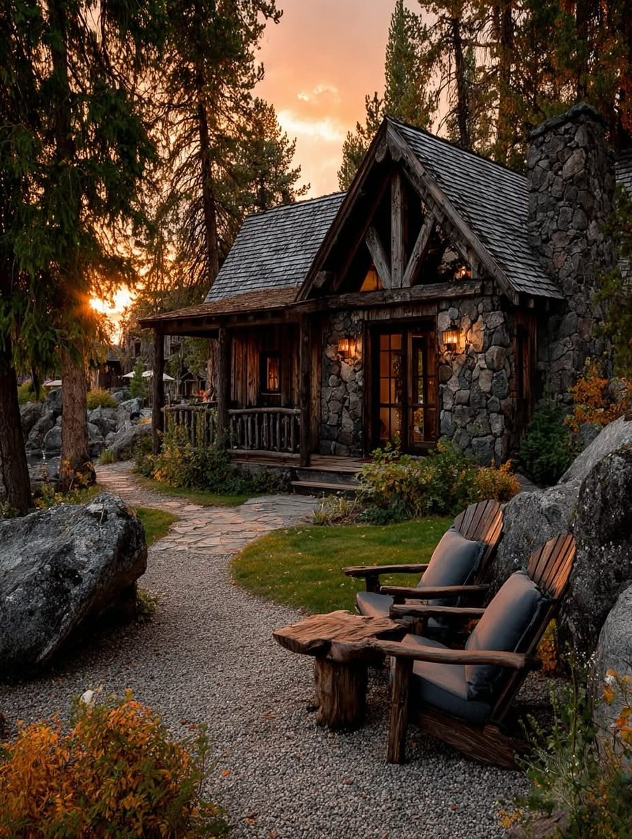 comfy_spaces's tweet image. Which stay would you choose to spend time with your favorite person? 🏡💫
#CabinVibes #MountainRetreat #NatureLovers #CozySunset