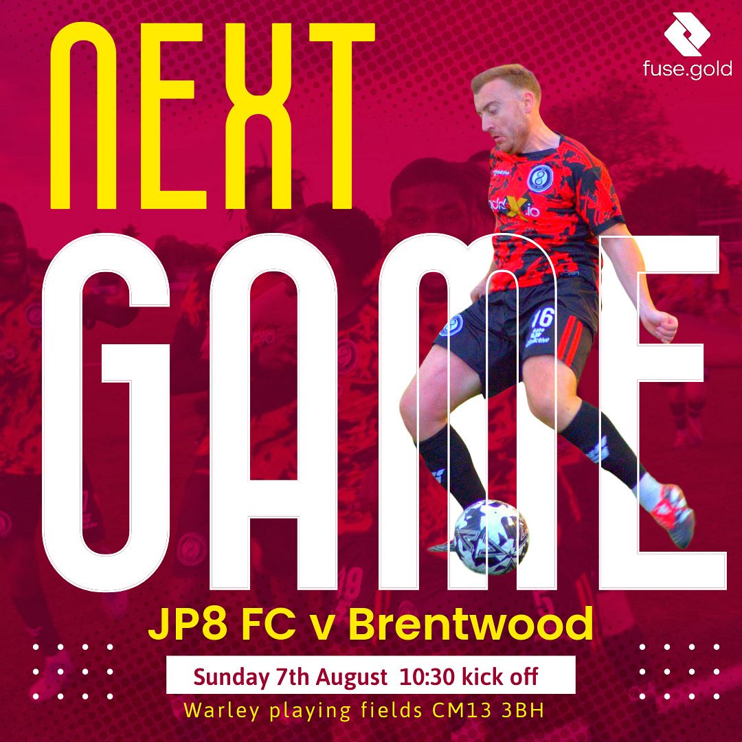 JP8 FC Charity Mens team tweet media