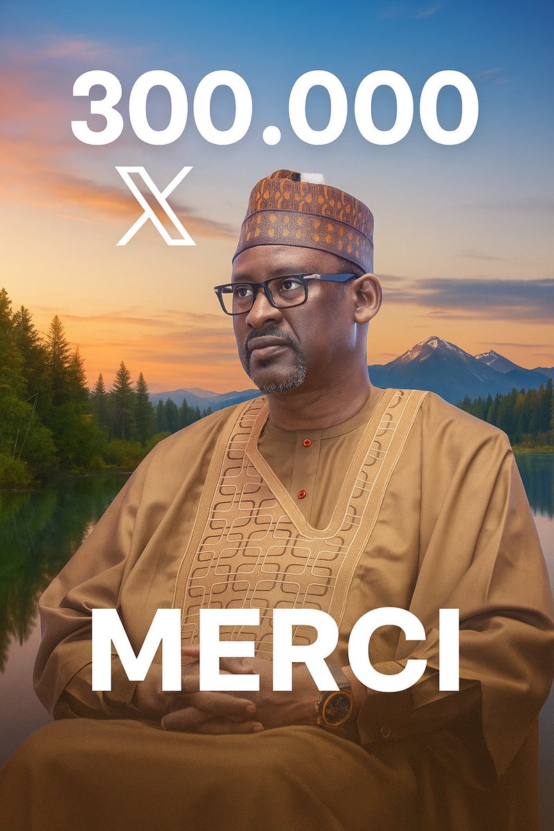 AbdoulayeDiop8's tweet image. Chers amis,
Vous êtes à présent 300.000 à me suivre sur X. Merci pour le soutien !

Mes amitiés.