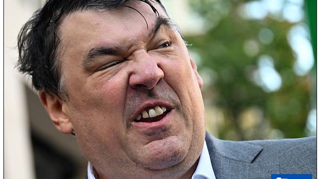 I love how the UK media have to pretend that this obviously ill man, who looks like if Morrissey became a meth drinker, is the calm voice of reason.