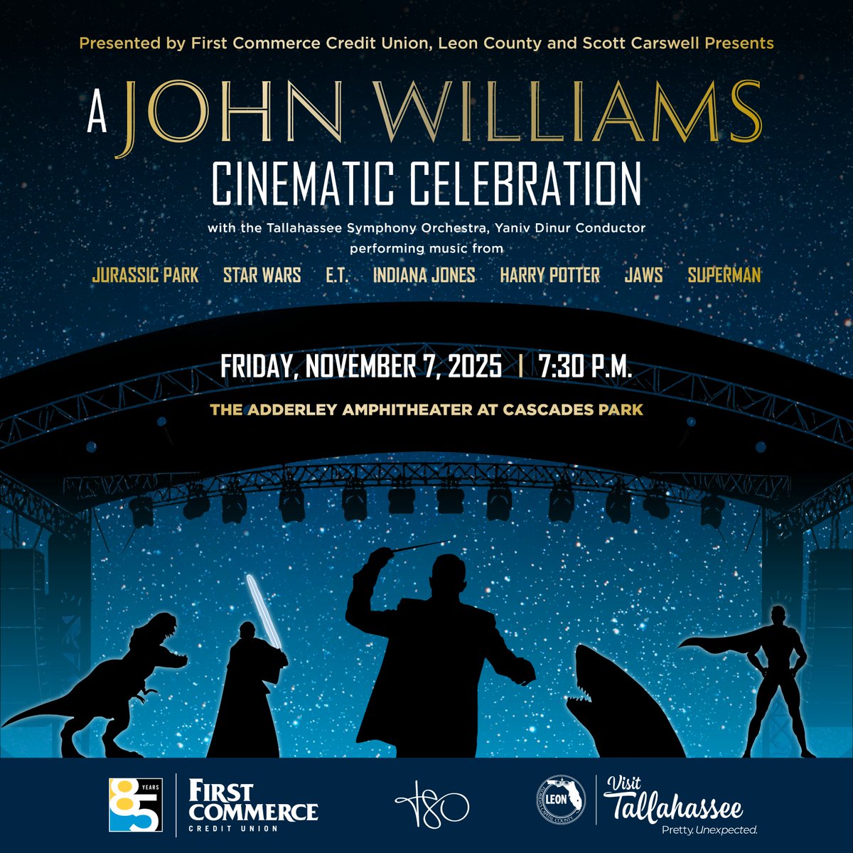 FirstCommerceCU's tweet image. We will be celebrating 85 years in the community this November with the help of the Tallahassee Symphony Orchestra, and we want you to be there with us! 🎻🎥

Learn more about the event and grab tickets: ow.ly/8WVC50WRvp9