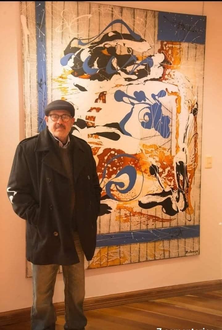 Zuloaga,  muestra Rocha.