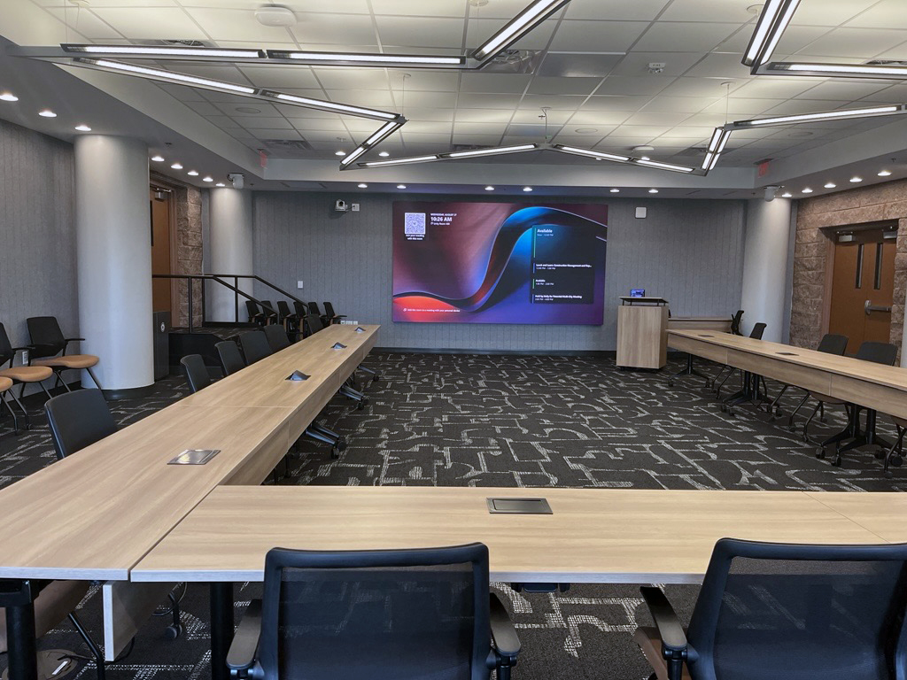 ncs_tx's tweet image. A look inside the renovated Frisco City Hall Conference Room!

NCS partnered with the @CityOfFriscoTx to deliver a state-of-the-art AV system that enhances collaboration with seamless presentations, crystal-clear audio, and video.
#AVInstallation #SmartWorkplace #MeetingRoomTech