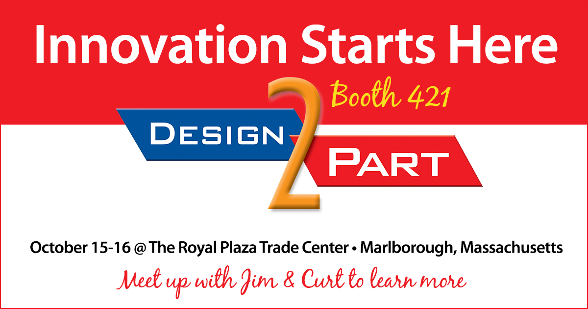 AdvancedInt's tweet image. Innovation starts here. Visit Advanced Interconnections at the Design-2-Part Trade Show, Oct 15-16, Royal Plaza Trade Center, Marlborough, MA.
Meet our experts and explore our solutions.
We look forward to seeing you!
#Design2Part #AdvancedInterconnections #TradeShow