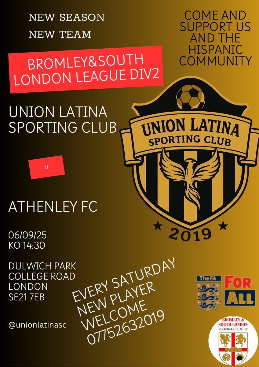 Union latina sporting club/latin United fc tweet media