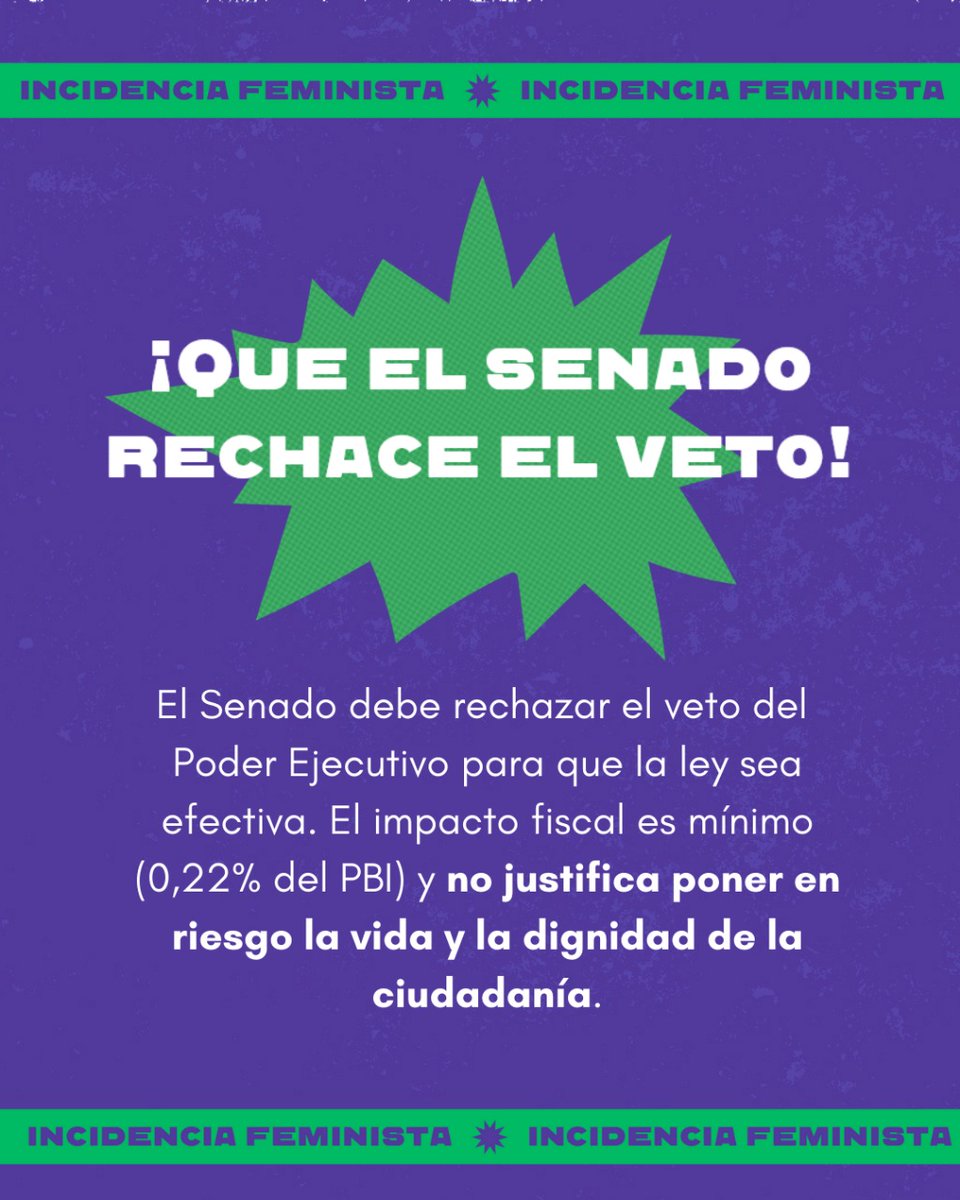 📢 ¡Emergencia en Discapacidad Ya!

👉 El Senado debe rechazar el veto a la Ley de Emergencia y garantizar que no se sigan desmantelando los servicios esenciales. 

⚠️ Nuestros derechos no se negocian, ¡no al veto! 

#EmergenciaEnDiscapacidad #DiscapacidadArgentina
#NoAlVeto