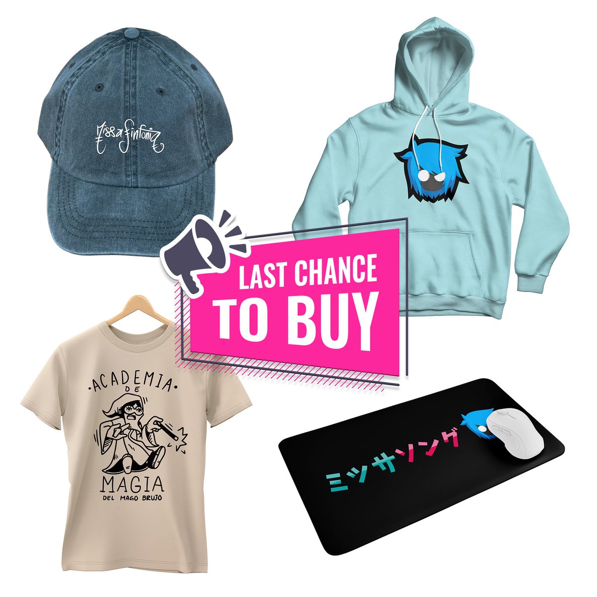 Últimos días de venta del 1st Drop de <a href="/MissaSinfonia/">Missa Sinfonia</a>!!

Se vienen cositas 🏴‍☠️ 12-10-25

missasinfonia.com