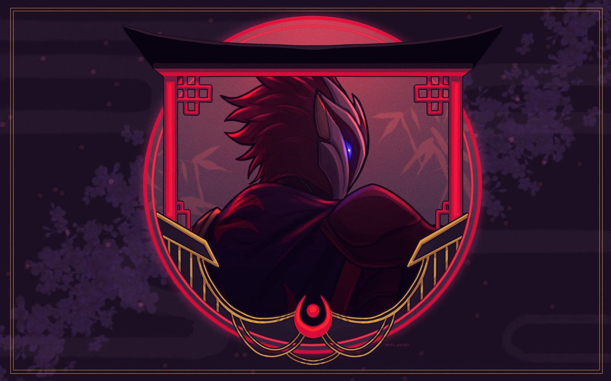 Talon I did for <a href="/BladeShadowZine/">The Blade's Shadow Zine</a> 🖤⛩️

#Talon