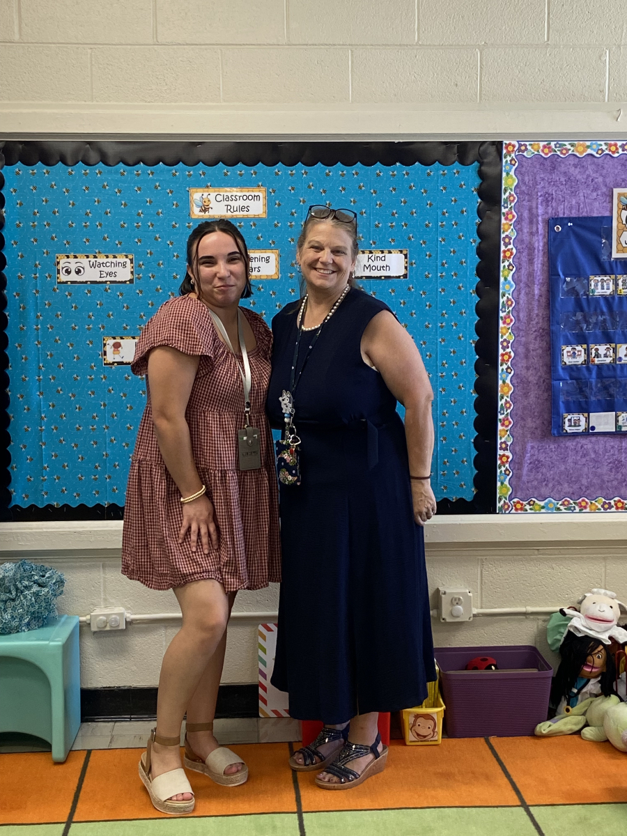 Meet 4-year-old Teacher Peyton Rosinski and Instructional Assistant, Leanna Reyes <a href="/UCPSNC/">Union County Public Schools</a> <a href="/AGHoulihan/">Andrew G. Houlihan</a>