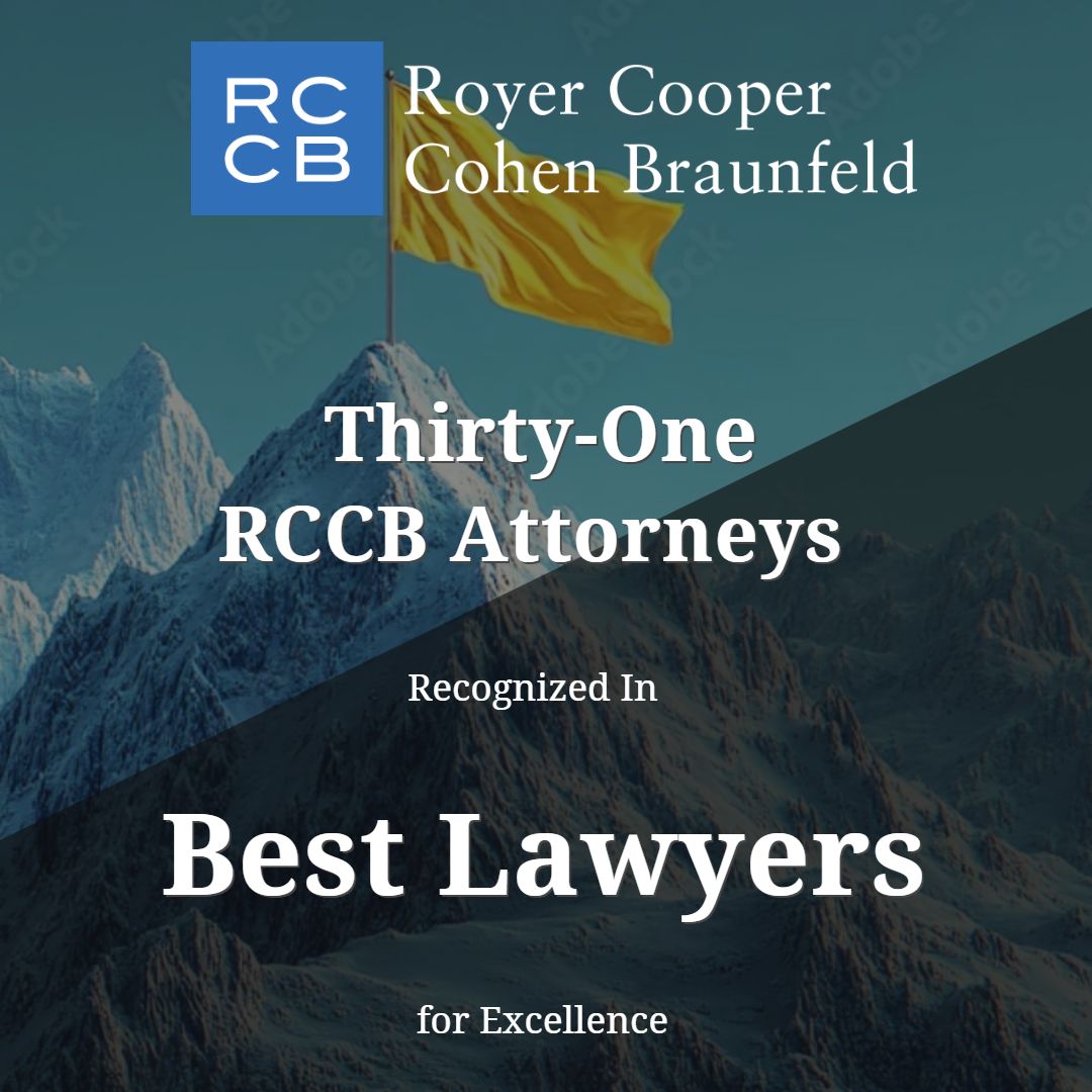 RCCB is proud to announce that 31 of our attorneys have been recognized in the 2026 edition of Best Lawyers in America®, across a wide range of practices.
Congratulations to our team. bit.ly/45ramB3