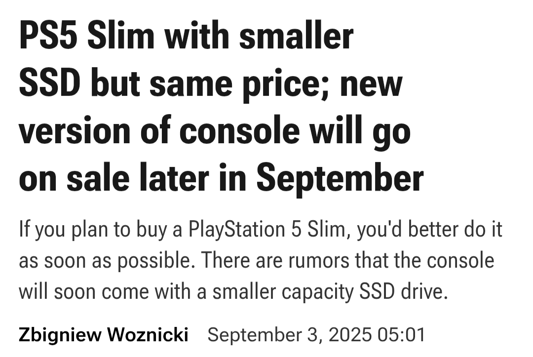 oskool_g's tweet photo. Just what in tarnation is going on with SoNyS/PlayStation...?🤔
#MoreIsLess🤡 https://t.co/5s43PMHNoj