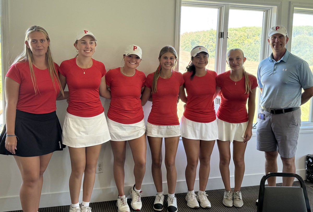 Quakers are 3rd as a team in the Mid-State. <a href="/PHSgirlzgolf/">Red Pride Girls Golf</a>