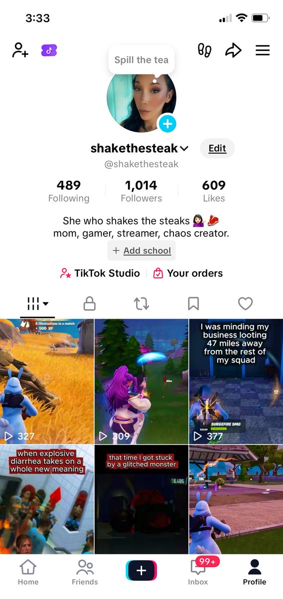 Waiting forever to post TikTok’s because I was nervous only to end up rolling out with my weirdest most ridiculous clips ever &amp; it’s only gonna get worse 🤣💚 

Thank you to everyone supporting my weird chaos, yall are amazing!! &amp; This whole doing whatever I want stuff is fun!!