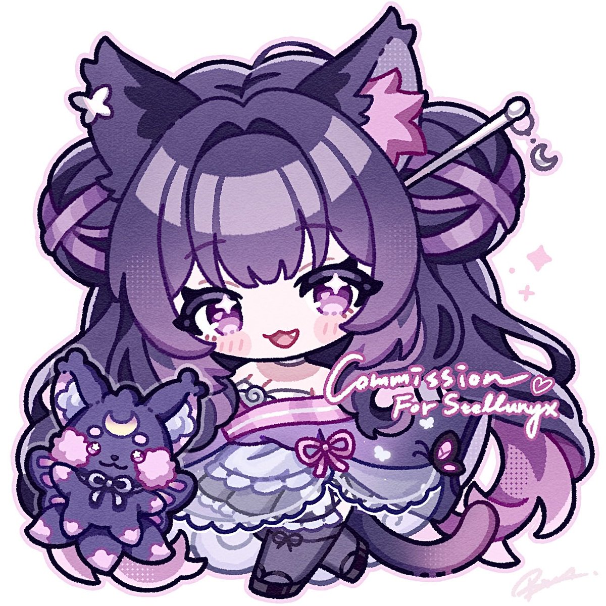 reol301's tweet photo. Commission
For @stellunyx 💜✨ https://t.co/eEHymUH8Oy