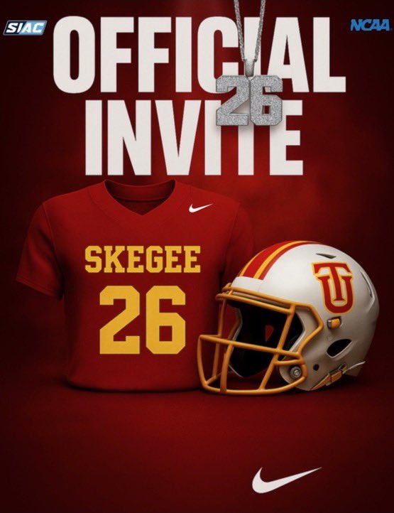 I will be at <a href="/TuskegeeUniv/">TUSKEGEE UNIVERSITY</a> Saturday September 6th for the game!!Thanks for the invite coach <a href="/CSmithQBs/">CLINTON SMITH JR.</a>