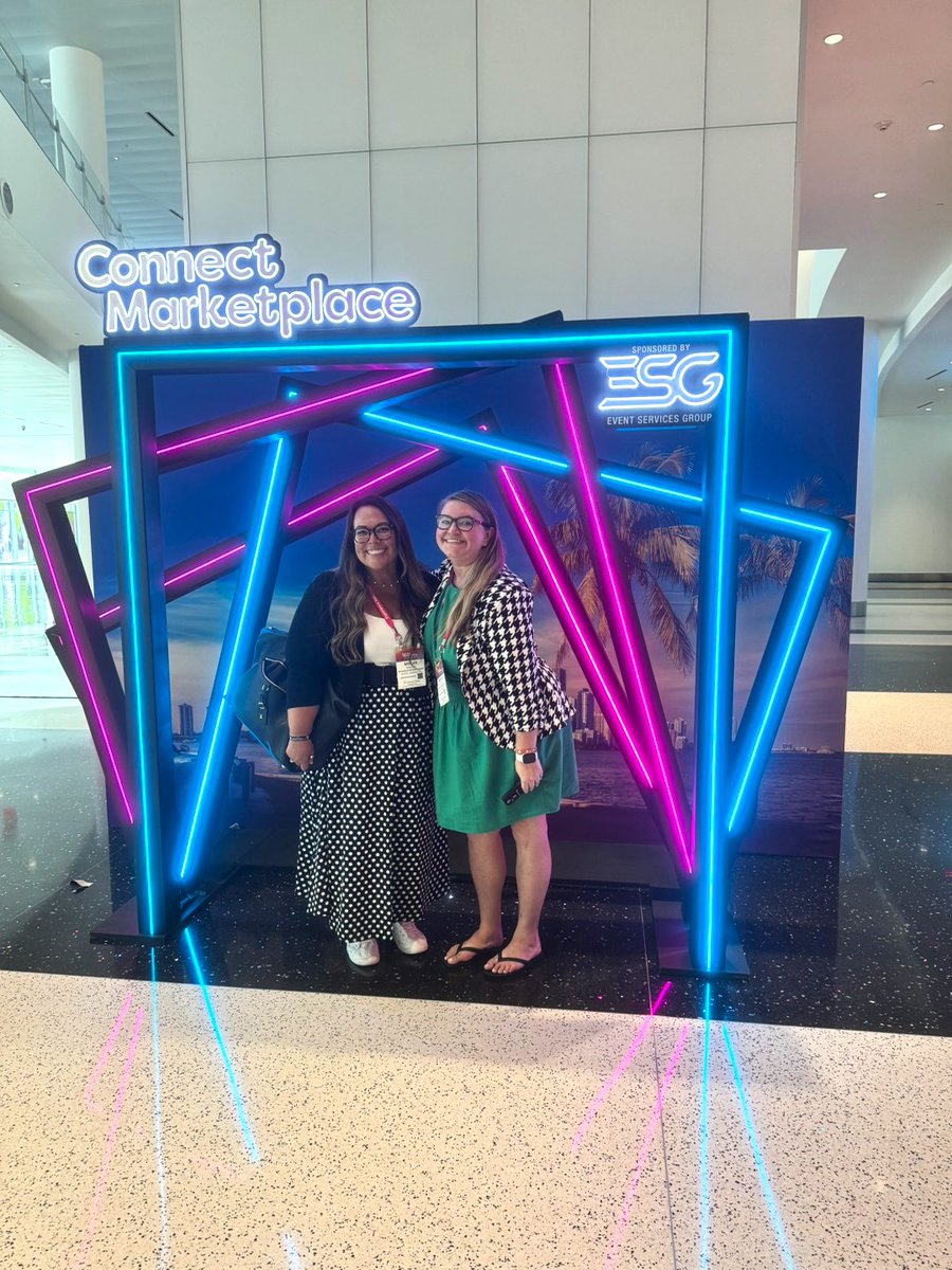 Last week, members of the SBI team joined industry peers at Connect Marketplace in Miami, FL! It was a great opportunity to meet with venues and suppliers, gain valuable education, and stay ahead of the latest trends in the events industry. 🌴✨

#ConnectMarketplace #EventProfs