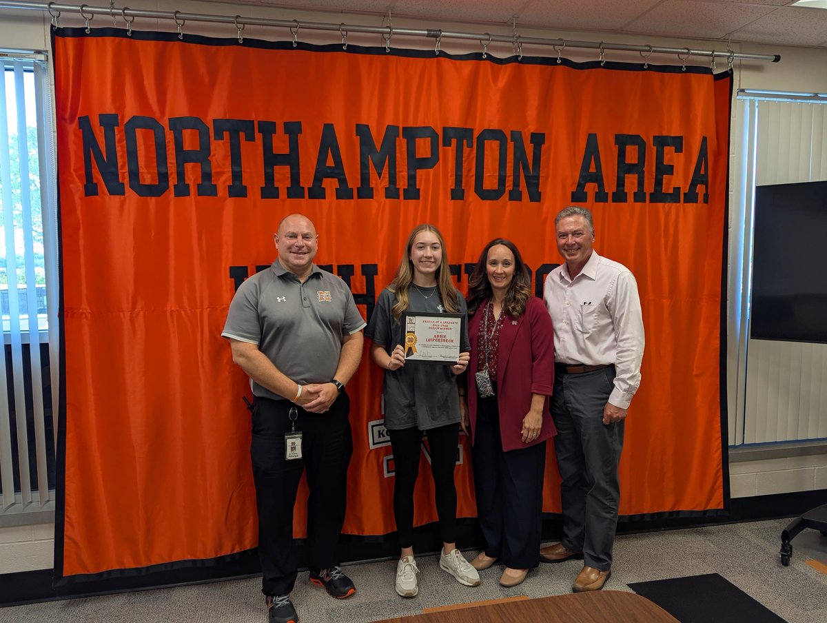 A Special Thank You to Abby Luipersbeck for designing the Districts Profile of a Graduate Logo! The logo can be found on District Attire which is worn in schools by our staff.