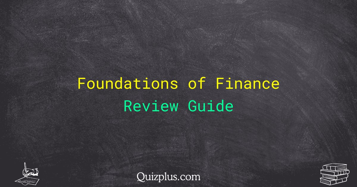 quizplus_exams's tweet image. Understand finance fundamentals using study sets, quizzes, flashcards, and exam prep tools.

🔗 Access Full Study Set 👉: quizplus.com/study-set/1560…

#Finance #Investing #FinancialManagement #TestBank #ExamPrep #Flashcards #Quizzes #UniAdventures  #AcademicDreams  #AcademicMo…