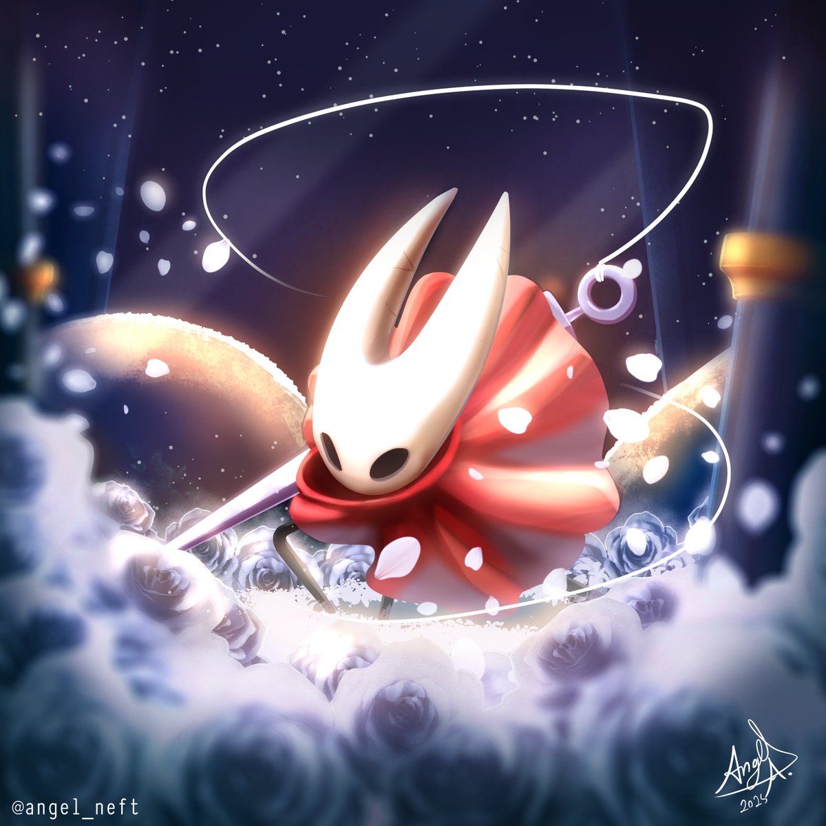 Drawing I made of Silksong!