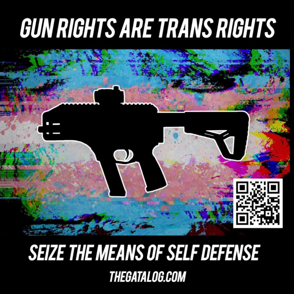 Your right to own a gun doesn’t come from a piece of paper written by slave owners 250 years ago. 

Your right to bear arms is intrinsic to your humanity. 

NEVER LET THEM DISARM YOU

Gun rights are trans rights, and it is not up for debate.