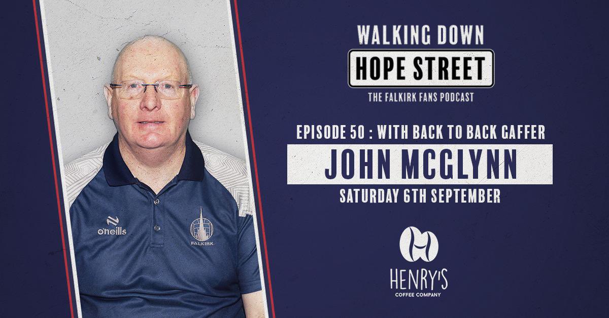 In the absence of a Bairns games this weekend…

Episode 50 - John McGlynn

<a href="/FalkirkFC/">Falkirk FC</a> 

#WalkingDownHopeStreet #COYB