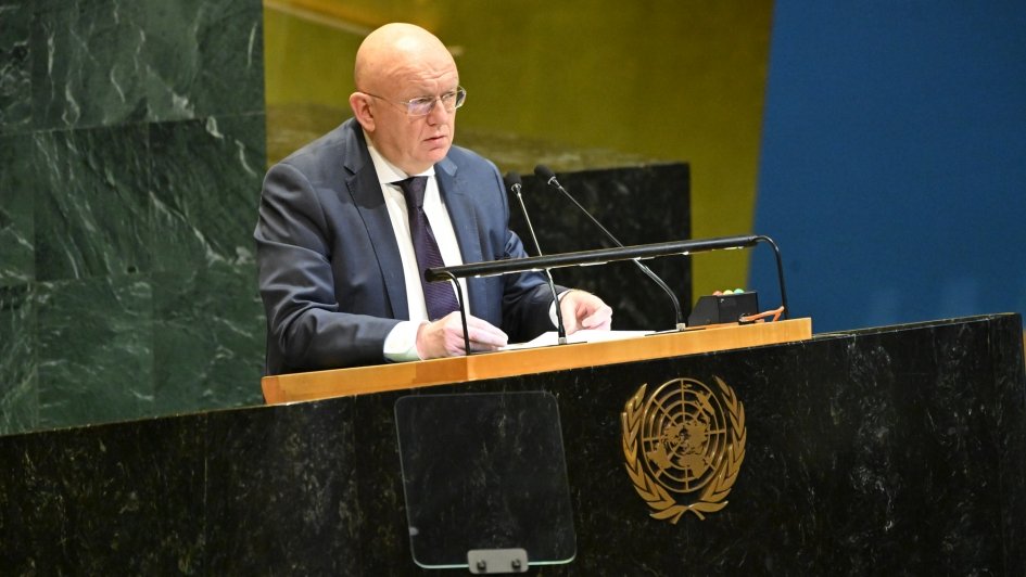 #Nebenzia: Russia stands ready to partake in political &amp; diplomatic efforts to settle the [Ukrainian] crisis.

👉Yet, it is important to understand that for peace to be truly lasting, all parties involved must take into account the new territorial realities that have emerged