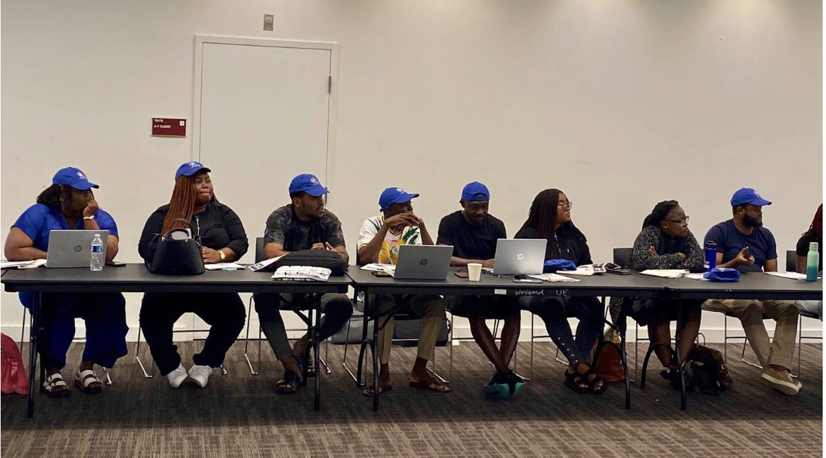 TechGoesHome's tweet image. We recently had the honor of presenting to 26 Mandela Washington Fellows for Young African Leaders at @BridgeStateU. We discussed how MA-based initiatives can be adapted to bridge the digital divide globally, enhance employability, and foster long-term economic empowerment.