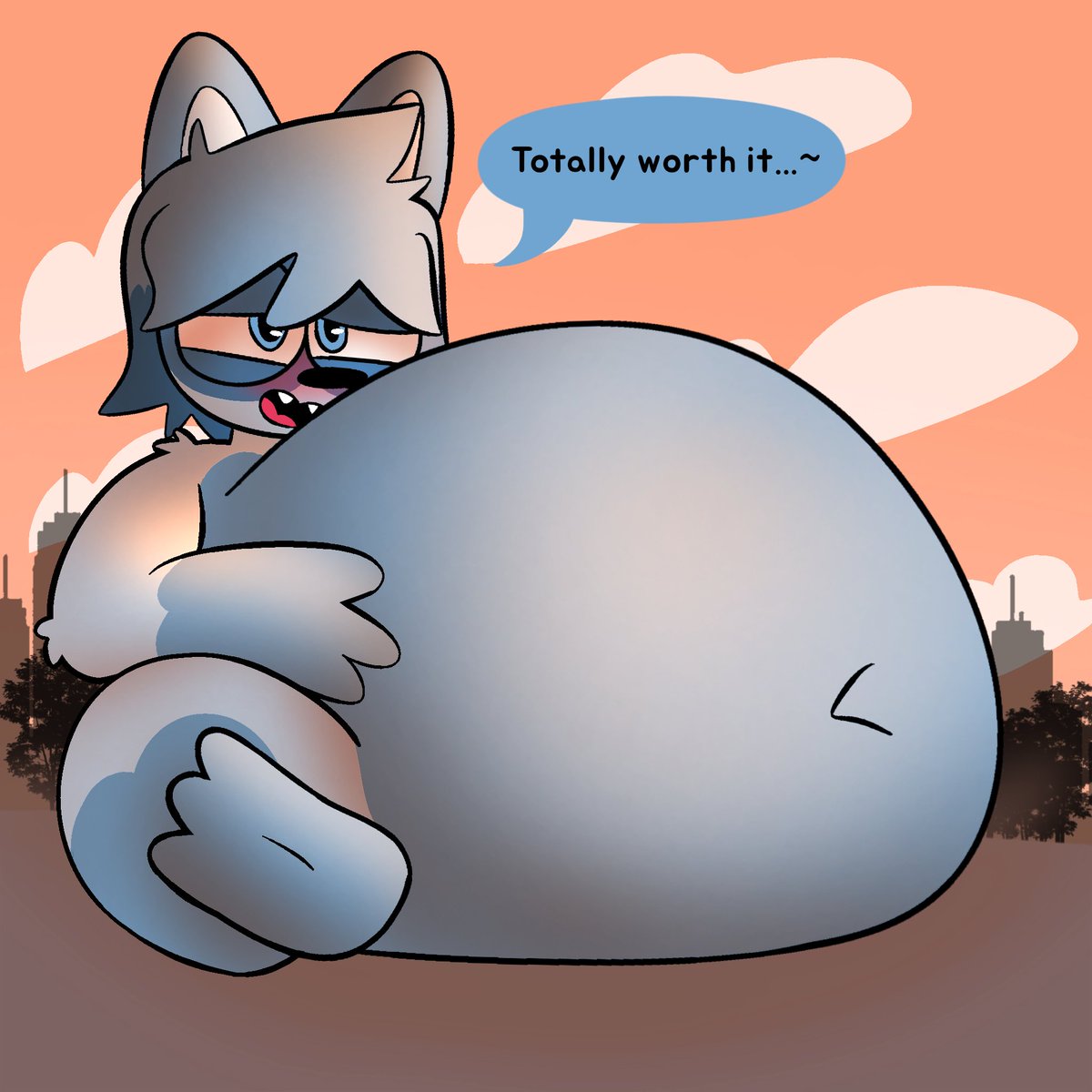 after being sick for more than a week, it's very comforting to spoil my stomach again~